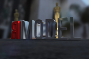 ЯMODEL logo aimation