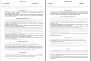 RU>ENG Договор на разработку дизайна