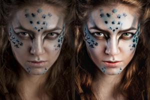 Ретушь студийного портрета