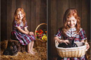 Катя и кролик