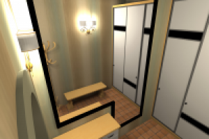 Интерьер гардероба