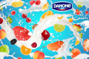 Постеры для выставки Danone