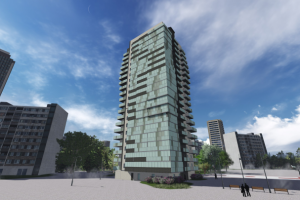 Визуализация. Многоэтажный жилой дом