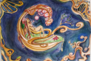 фэнтези модерн девушка