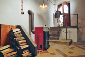 Отопление теплиц дровами