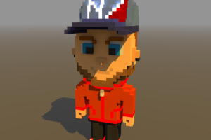 Воксель-арт - Воксельный персонаж