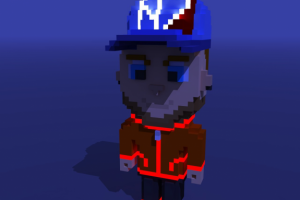 Воксель-арт - Воксельный персонаж