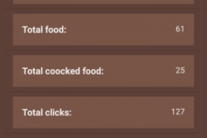 Статистика в приложении Wudanstone