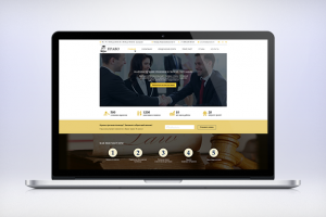 Корпоративный сайт юридической фирмы "Право"