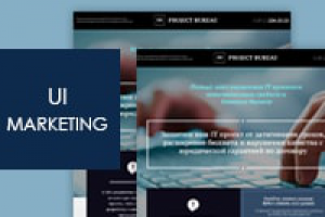 Лендинг бюро исследования и оптимизации  проектной деятельности