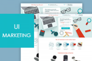 Лендинг по изготовлению печатей и штампов в МСК. Конверсия 34%