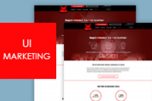 Лендинг партнерской программы обучения мясному делу