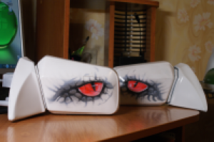 Аэрография на зеркалах авто ВАЗ 2115