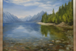 Пейзаж холст/масло