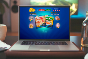 Maccoffee - верстка промо сайта