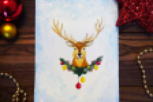 Новогодняя открытка