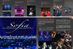 Буклет с портфолио мероприятий для продюсерского центра