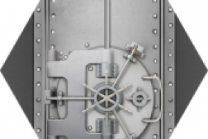 Наклейки в виде сейфа 60х180 см 4 шт