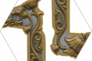 Наклейка на рамку для экрана 2,05 метра х 1,74 метра