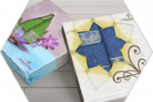 Упаковки для махровых полотенец. ТМ "Любимый дом".