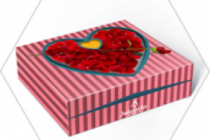 Упаковка праздничная для полотенец к 8 марта