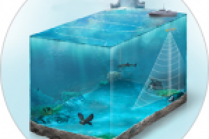 Иллюстрация-схема для сайта водолазных работ