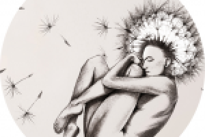 Пример графики в интерьере