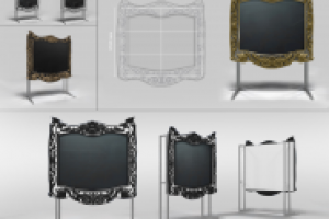 Рамка для рекламного экрана