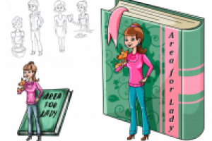 Персонаж для кулинарного сайта