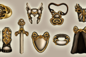 Комплект артефактов для игры