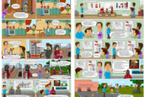 Комикс о пожарных (часть)