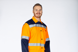 Фотосъёмка одежды на модели для компании «СОЮЗСПЕЦОДЕЖДА»