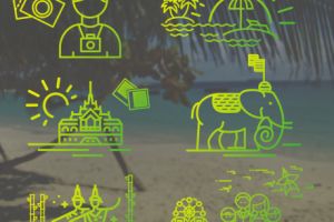 Разработка фирменной графики для проекта "AsiaТур"