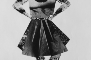 Худ.эскиз в технике коллаж.