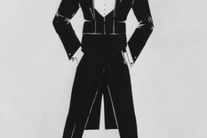 Худ.эскиз исторического костюма.