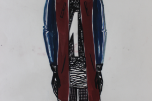 Худ.эскиз мужского костюма.