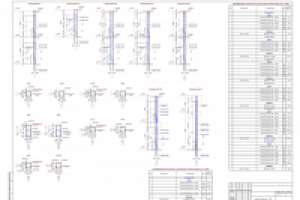 Колонны ЖБ монолитные