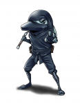 Ninja dolphin
