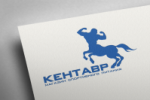 Вариант логотипа для магазина спортивного питания