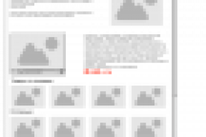 Вариант структуры главной страницы интернет-магазина