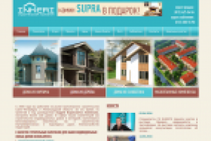 Сайт строительной компании "Inkeri"