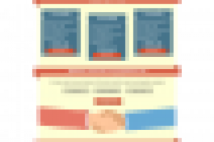 Landing Page (лендинг) в стиле Flat