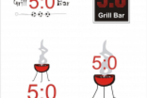 Логотипы для спортивного гриль-бара 5:0