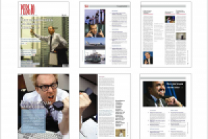 Макет для социально-экономического журнала