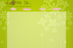 дизайн сайта для студии декорирования