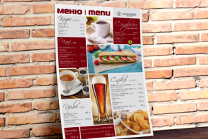 Фирменный стиль кафе на борту теплохода