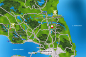 Карта для строительного буклета