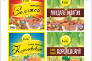 Дизайн этикетки для сухофруктов