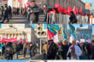 Репортаж с митинга комумунистов