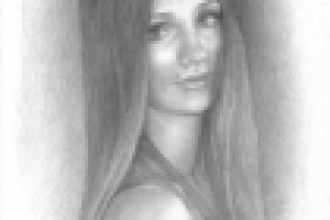 Портрет карандаш